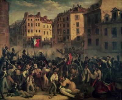 A Carta ou Morte, julho de 1830 | French School